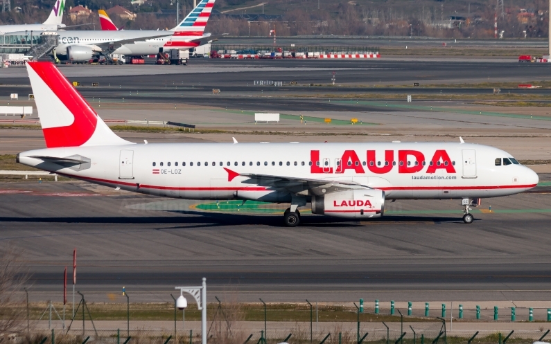 LaudaMotion Airbus A320-232 OE-LOZ