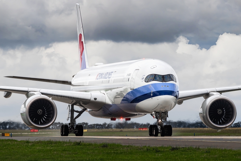 China Airlines Airbus A350-941 B-18910