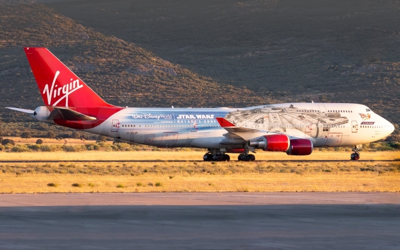 Virgin Atlantic Airways Boeing 747-443 G-VLIP