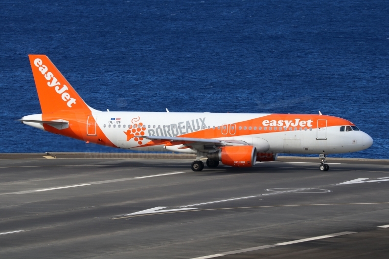 easyJet Europe Airbus A320-214 OE-ICF