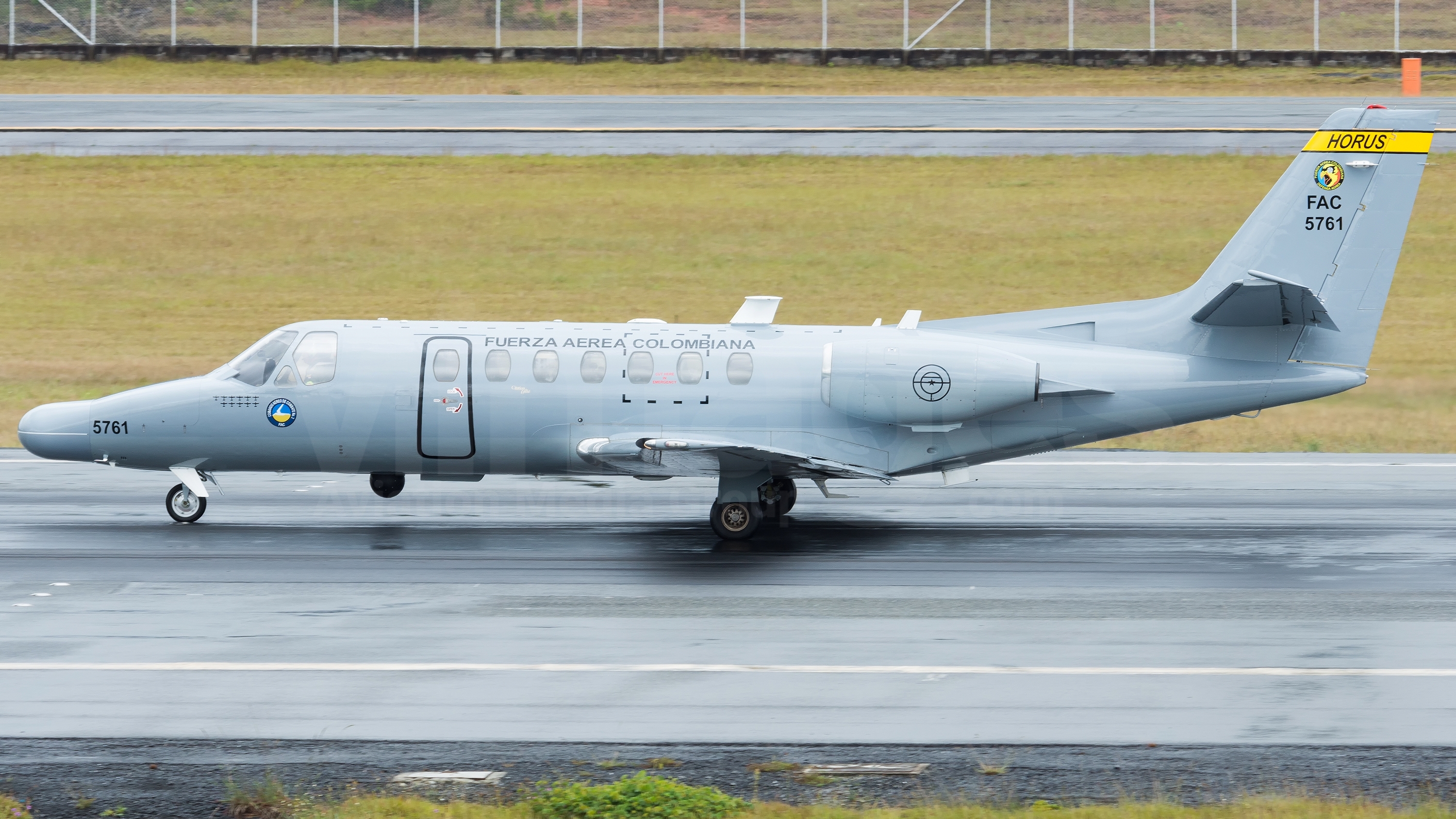 Colombia Air Force Cessna 560 Citation V Fac5761 V1images Aviation Media