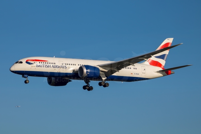 British Airways Boeing 787-8 Dreamliner G-ZBJE