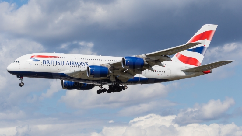 British Airways Airbus A380-841 G-XLEI