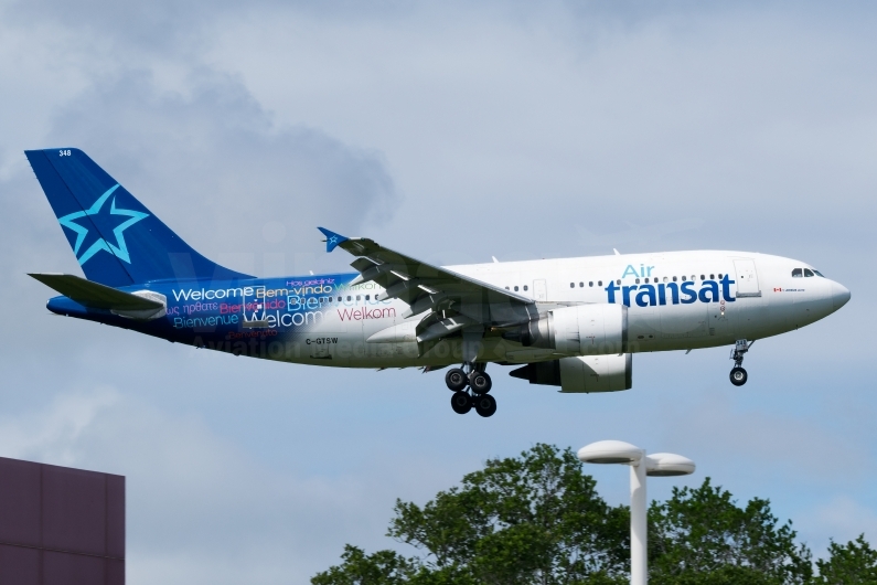 Air Transat Airbus A310-304 C-GTSW