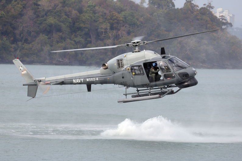 Malaysia Navy Eurocopter AS-555SN Fennec M502-4