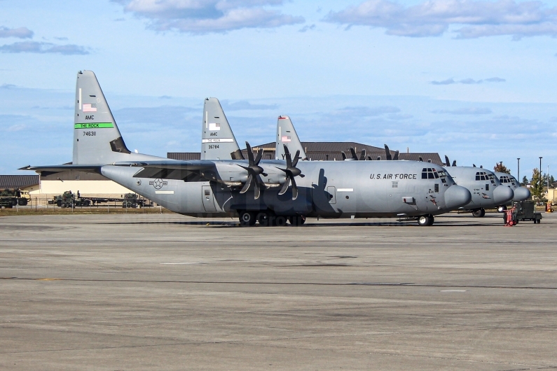 USAF United States Air Force Lockheed Martin C-130J-30 Hercules 07-46311