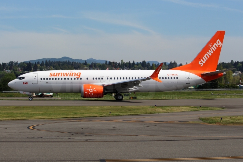 Sunwing Airlines Boeing 737-8 MAX C-FMXA