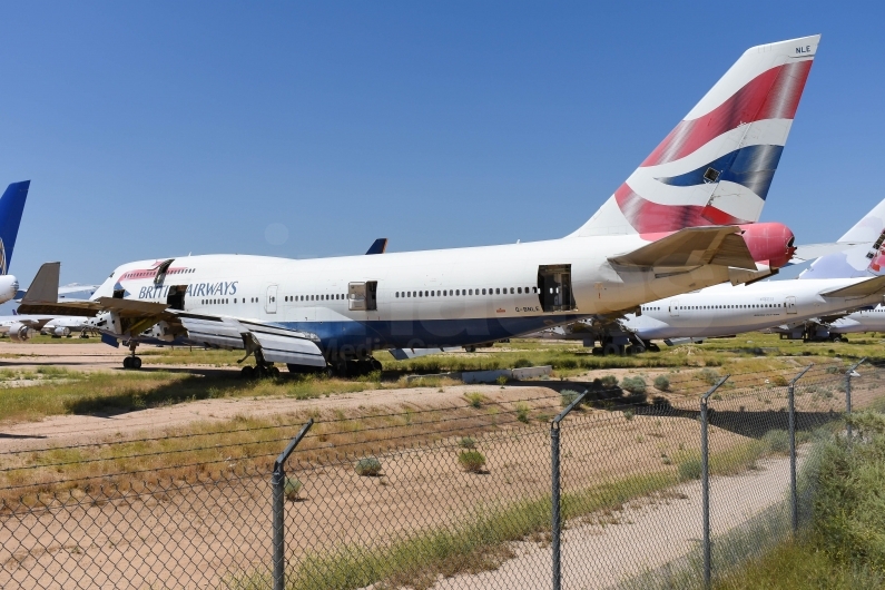 British Airways Boeing 747-436 G-BNLE