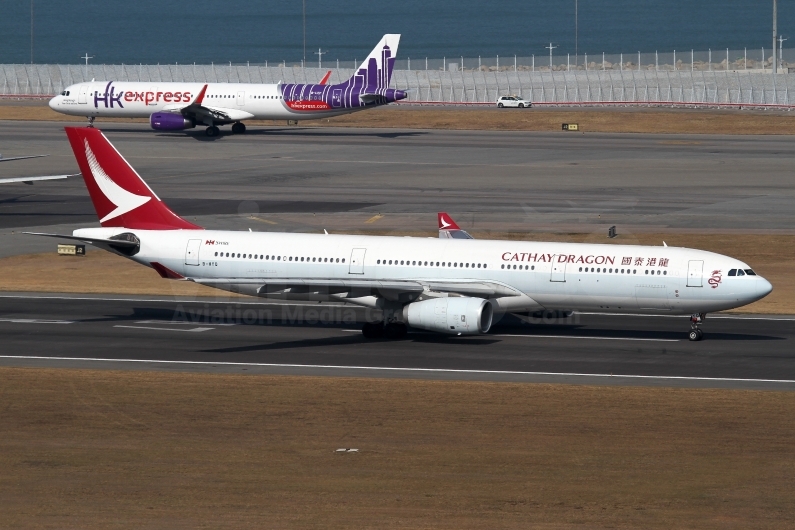 Cathay Dragon Airbus A330-343 B-HYQ