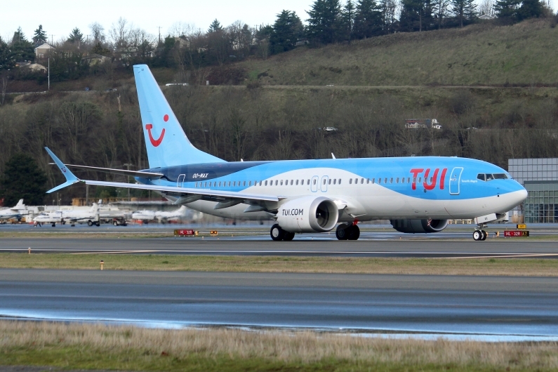 TUI Airlines Belgium Boeing 737-8 MAX OO-MAX