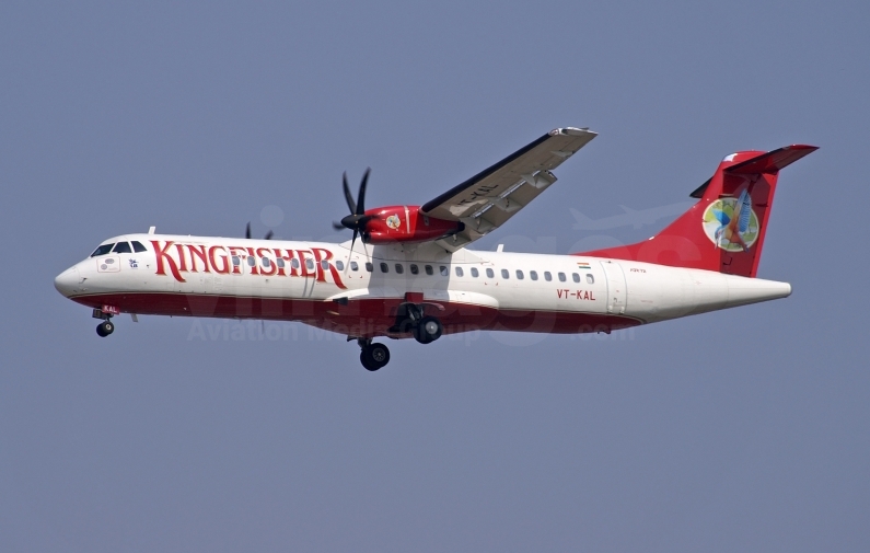 Kingfisher Airlines ATR 72-500 (72-212A) VT-KAL