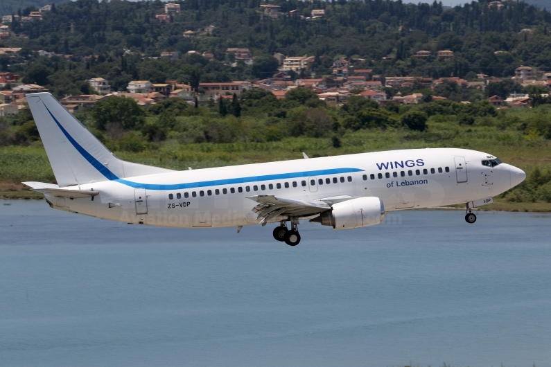 Wings of Lebanon Boeing 737-31L ZS-VDP