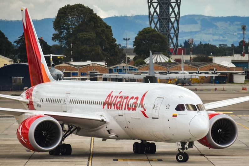 Avianca Boeing 787-8 Dreamliner N793AV