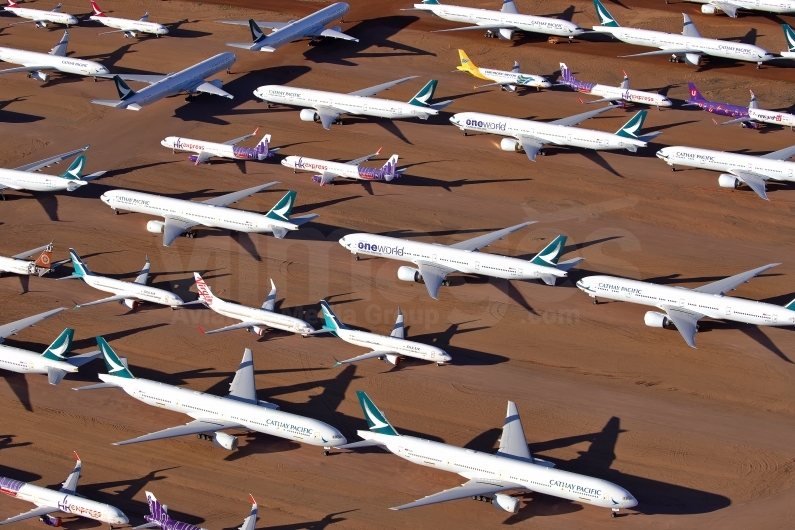 Aircraft Storage - Alice Springs Airport - YBAS