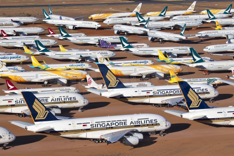 Aircraft Storage - Alice Springs Airport - YBAS