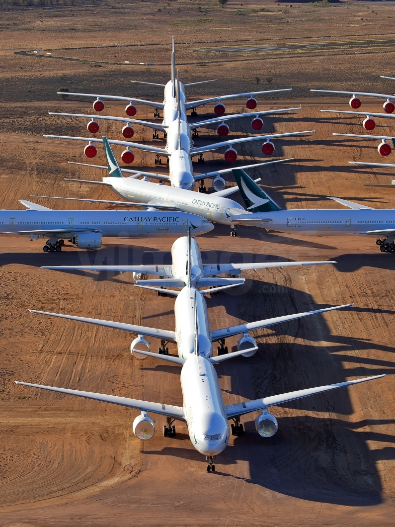 Aircraft Storage - Alice Springs Airport - YBAS