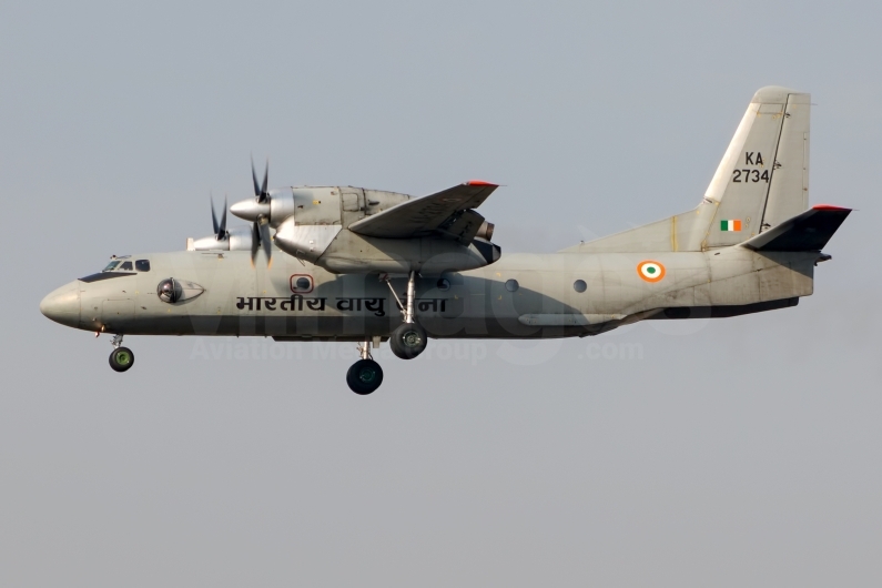 Indian Air Force Antonov An-32RE KA2734