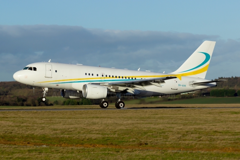 Comlux Malta Airbus A319-115(CJ)(WL) 9H-AVK