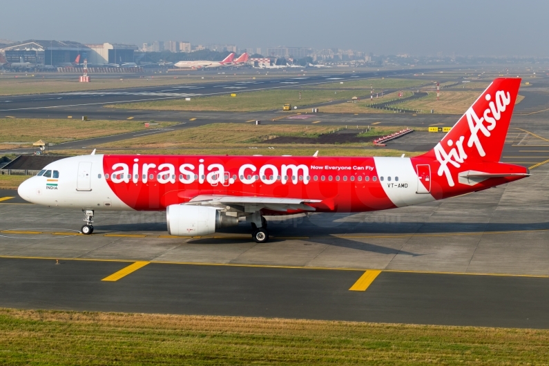 AirAsia India Airbus A320-214 VT-AMD