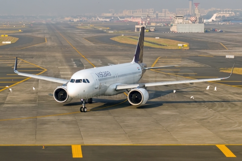 Vistara Airbus A320-251N VT-TNQ