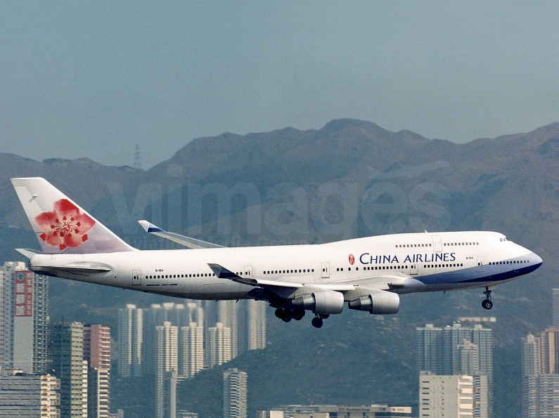 China Airlines Boeing 747-409 B-164