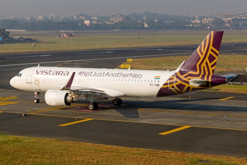 Vistara Airbus A320-251N VT-TNB