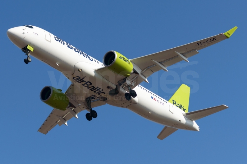 Air Baltic Airbus A220-300 YL-CSK