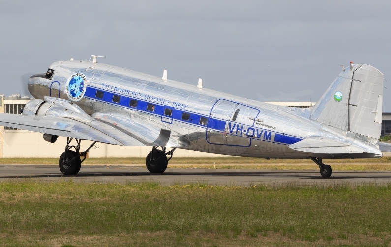 Shortstop Jet Charter Douglas DC-3C VH-OVM