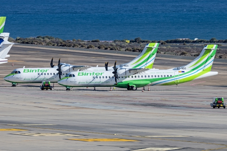 Binter Canarias ATR 72-600 (72-212A) EC-NDD / EC-NGG