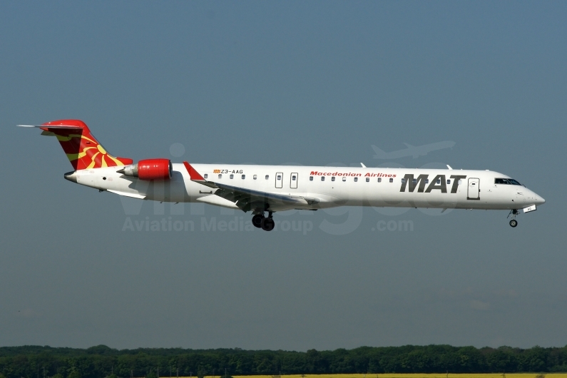 MAT Macedonian Airlines Bombardier CRJ-900ER (CL-600-2D24) Z3-AAG