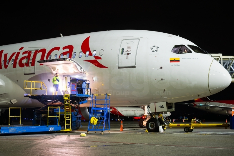 Avianca Boeing 787-8 Dreamliner N796AV