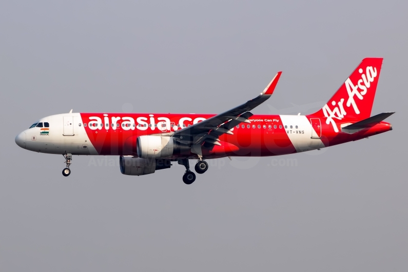 AirAsia India Airbus A320-216(WL) VT-VNS