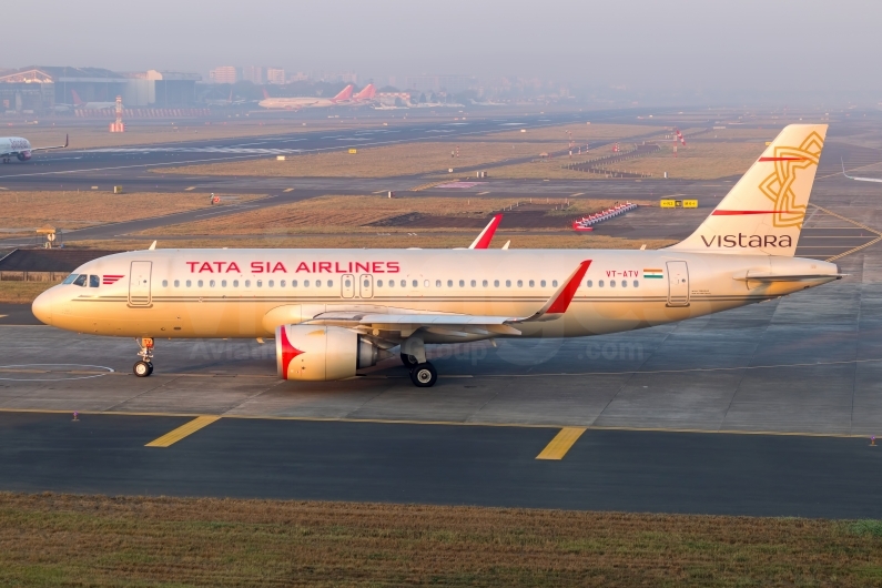 Vistara Airbus A320-251N VT-ATV