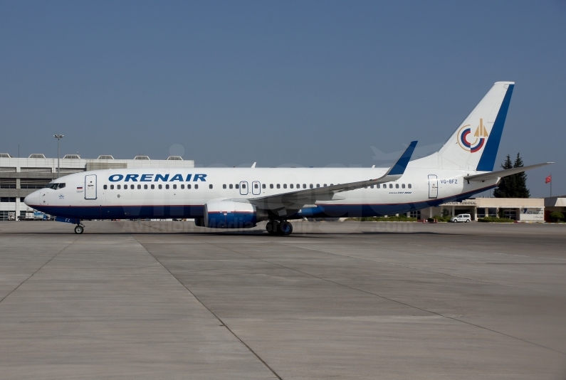 Orenair Boeing 737-86N(WL) VQ-BFZ