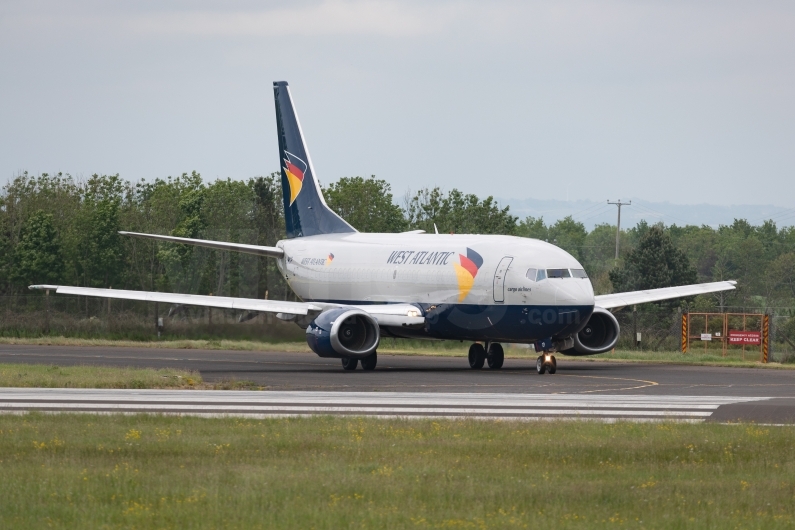 West Atlantic UK Boeing 737-3T0(SF) G-JMCP