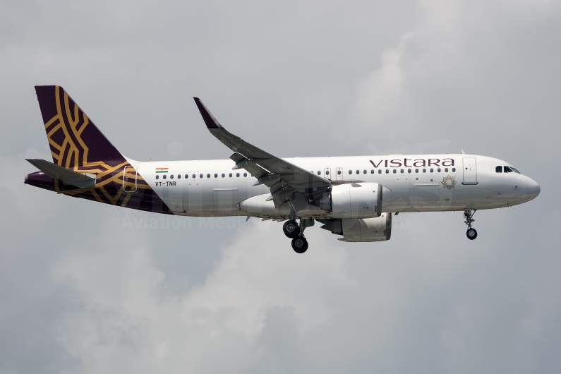 Vistara Airbus A320-251N VT-TNR