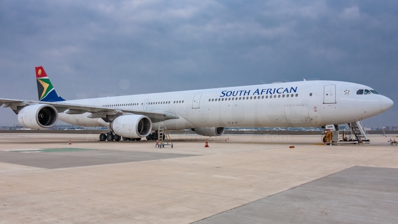 South African Airways Airbus A340-642 ZS-SNB