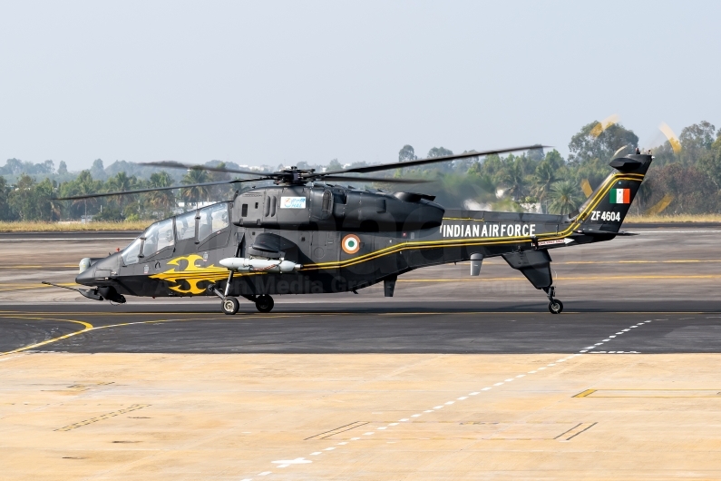 Indian Air Force Hindustan Aeronautics Limited HAL Light Combat Helicopter LCH ZF4504