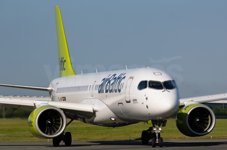 Air Baltic Airbus A220-300 YL-AAP