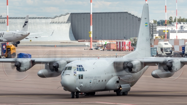 Swedish Air Force Lockheed C-130H Hercules (L-382) 84006