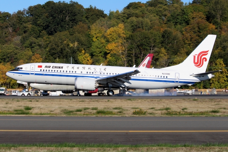 Air China Boeing 737-8 MAX N230BE / B-1178