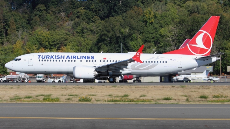 Turkish Airlines Boeing 737-8 MAX TC-LCD