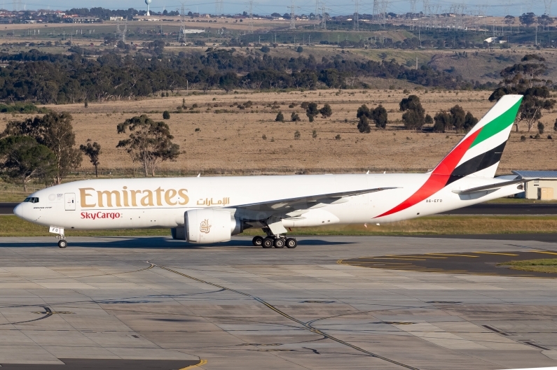 Emirates SkyCargo Boeing 777-F1H A6-EFO