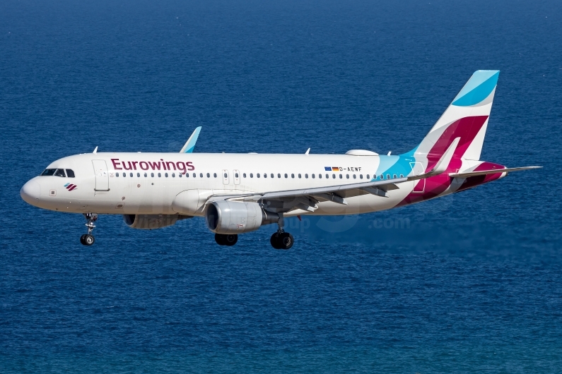 Eurowings Airbus A320-214(WL) D-AEWF