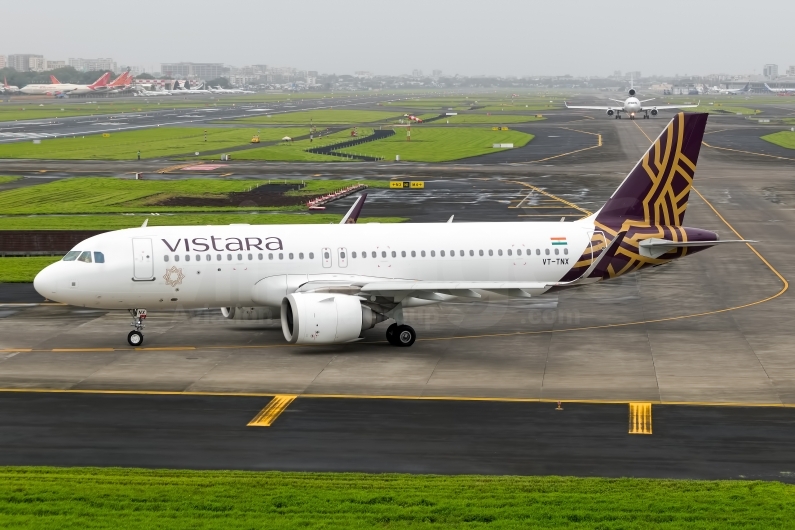 Vistara Airbus A320-251N VT-TNX