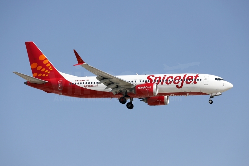 Spicejet Boeing 737-8 MAX VT-MXH