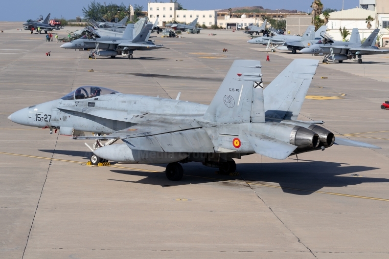 Fuerza Aerea Española (Spanish Air Force) McDonnell Douglas EF-18A+ Hornet C.15-40