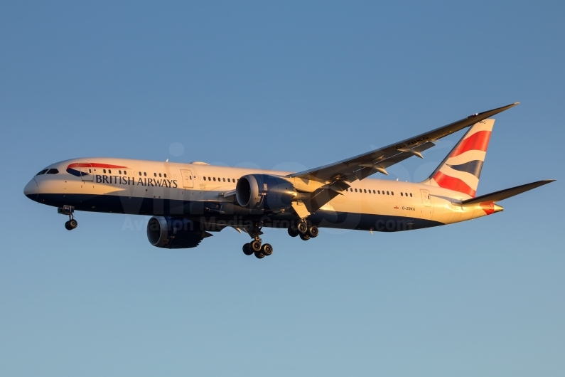 British Airways Boeing 787-9 Dreamliner G-ZBKG