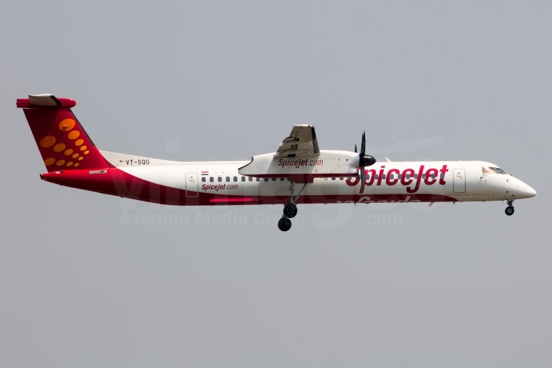 SpiceJet Bombardier DHC-8-402Q Dash 8 VT-SQG