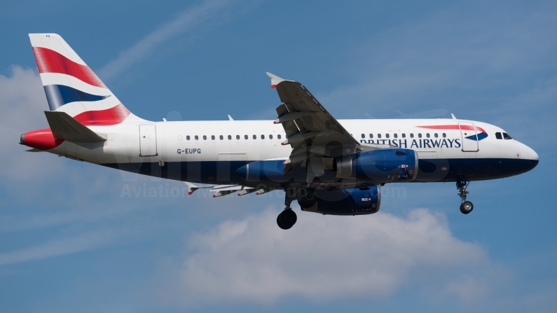 British Airways Airbus A319-131 G-EUPG